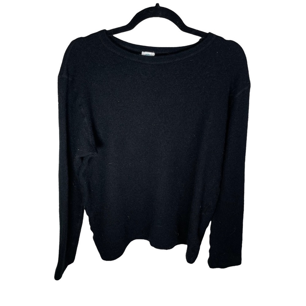 Icewear Iceland Men’s Angora Wool Blend Sweater Large Black